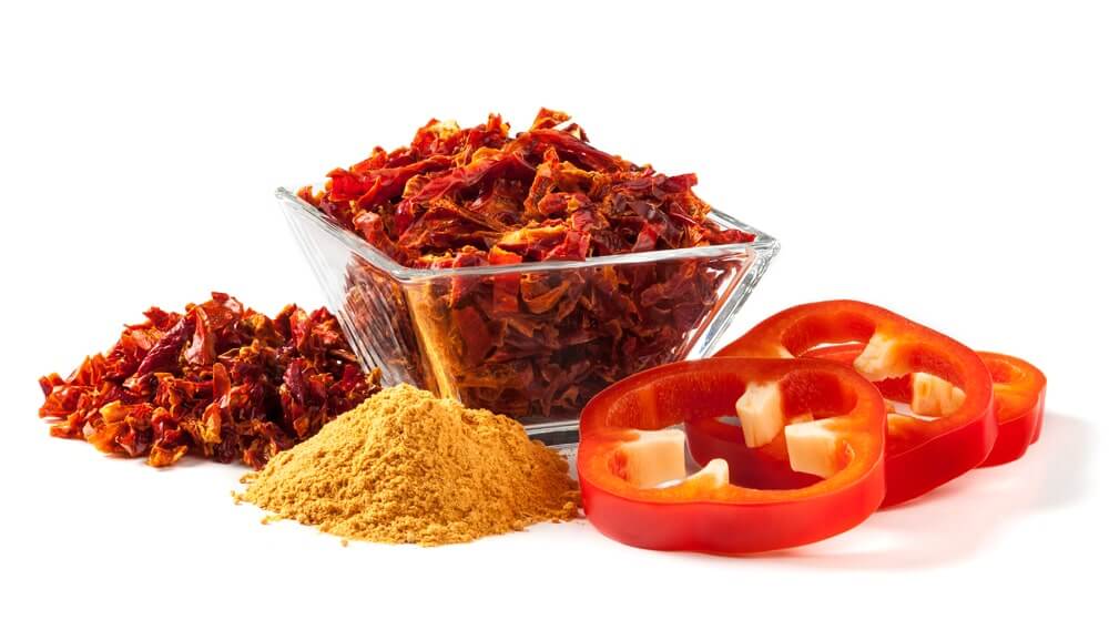 MicroDried® Bell Pepper and Organic Bell Pepper Strips, Fragments and Powder