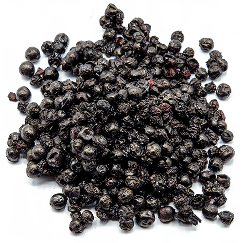 MicroDried dried ingredients elderberry fragments