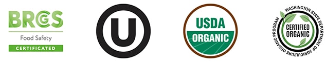 Certification logos